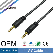 SIPU buena calidad 3.5mm av sexo vidoes cable cable al por mayor mejor precio macho a macho av cable